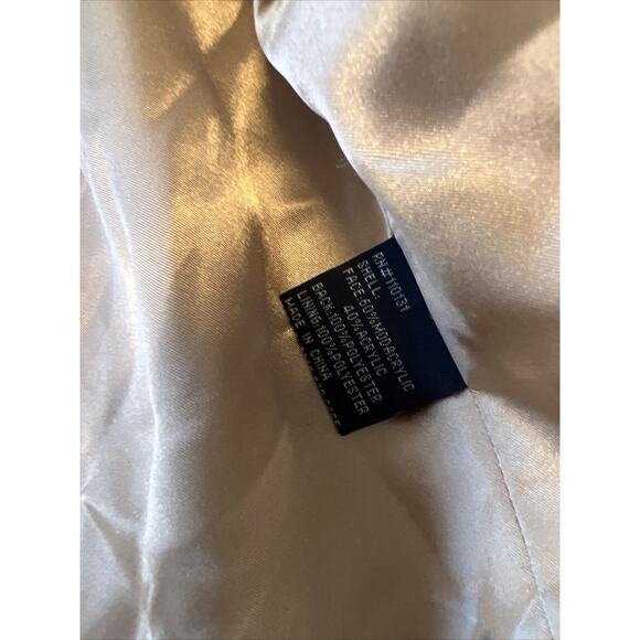 Donna Salyers Fabulous Furs Caramel Cream Color Fox Rabbit Faux Size XL READ - Picture 15 of 16